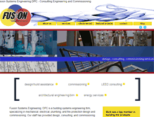 Tablet Screenshot of fusionsystemseng.com
